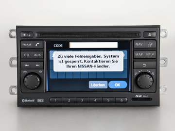 Qashqai I (J10) Decodierung - Entsperrung Connect 1