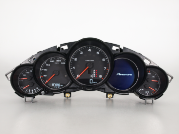 Panamera 970 Umbau von Meilen auf Kilometer 