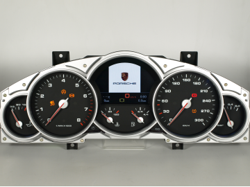 Cayenne 955 Umbau von Meilen auf Kilometer High-Line