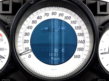 CLS C218 Displayfehler Tacho