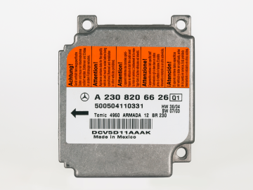 SL R230 (MOPF) Airbagsteuergerät Reparatur
